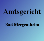 Amtsgericht Bad Mergentheim