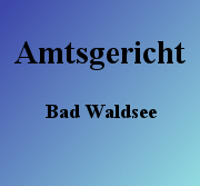 Amtsgericht Bad Waldsee