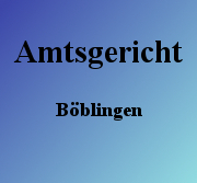 Amtsgericht Böblingen