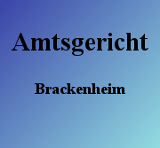 Amtsgericht Brackenheim