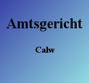 Amtsgericht Calw