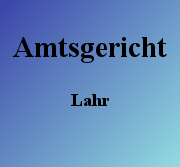 Amtsgericht Lahr