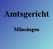 Amtsgericht Münsingen