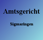 Amtsgericht Sigmaringen