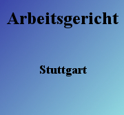 Arbeitsgericht Stuttgart