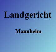 Landgericht Mannheim