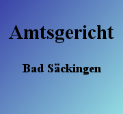 Amtsgericht Bad Säckingen