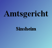 Amtsgericht Sinsheim