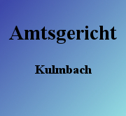 Amtsgericht Kulmbach