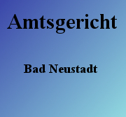 Amtsgericht Neustadt an der Aisch