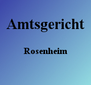 Amtsgericht Rosenheim