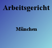 Arbeitsgericht München