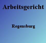 Arbeitsgericht Regensburg