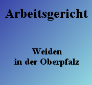 Arbeitsgericht Weiden