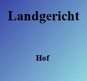 Landgericht Hof