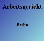 Arbeitsgericht Berlin