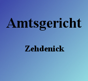 Amtsgericht Zehdenick