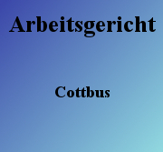 Arbeitsgericht Cottbus