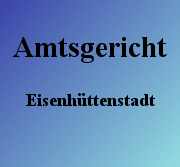 Amtsgericht Eisenhüttenstadt