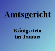 Amtsgericht Königstein im Taunus