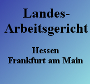 Landesarbeitsgericht Frankfurt