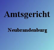 Amtsgericht Neubrandenburg