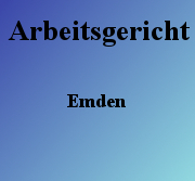 Arbeitsgericht Emden