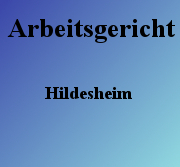 Arbeitsgericht Hildesheim