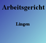 Arbeitsgericht Lingen