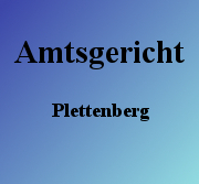 Amtsgericht Plettenberg