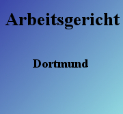 Arbeitsgericht Dortmund