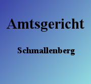 Amtsgericht Schmallenberg