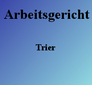 Arbeitsgericht Trier