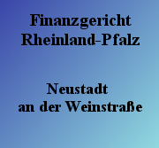 Finanzgericht Rheinland-Pfalz