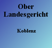 Oberlandesgericht Koblenz