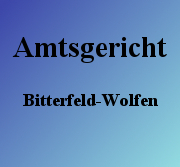 Amtsgericht Bitterfeld-Wolfen