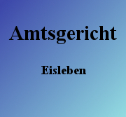 Amtsgericht Eisleben