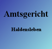 Amtsgericht Haldensleben