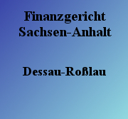 Finanzgericht Sachsen-Anhalt