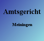 Amtsgericht Meiningen