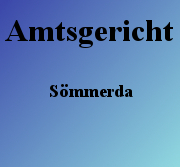 Amtsgericht Sömmerda