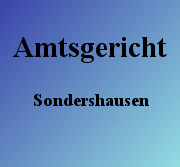 Amtsgericht Sondershausen