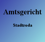 Amtsgericht Stadtroda