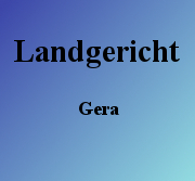 Landgericht Gera