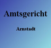 Amtsgericht Arnstadt