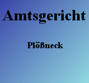 Amtsgericht Pößneck