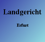 Landgericht Erfurt