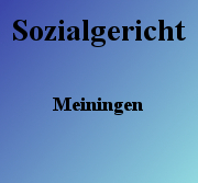 Sozialgericht Meiningen